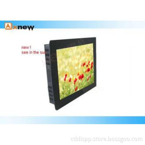 Rack Mount 12.1" Sunlight Readable LCD Display 800X600 Ind